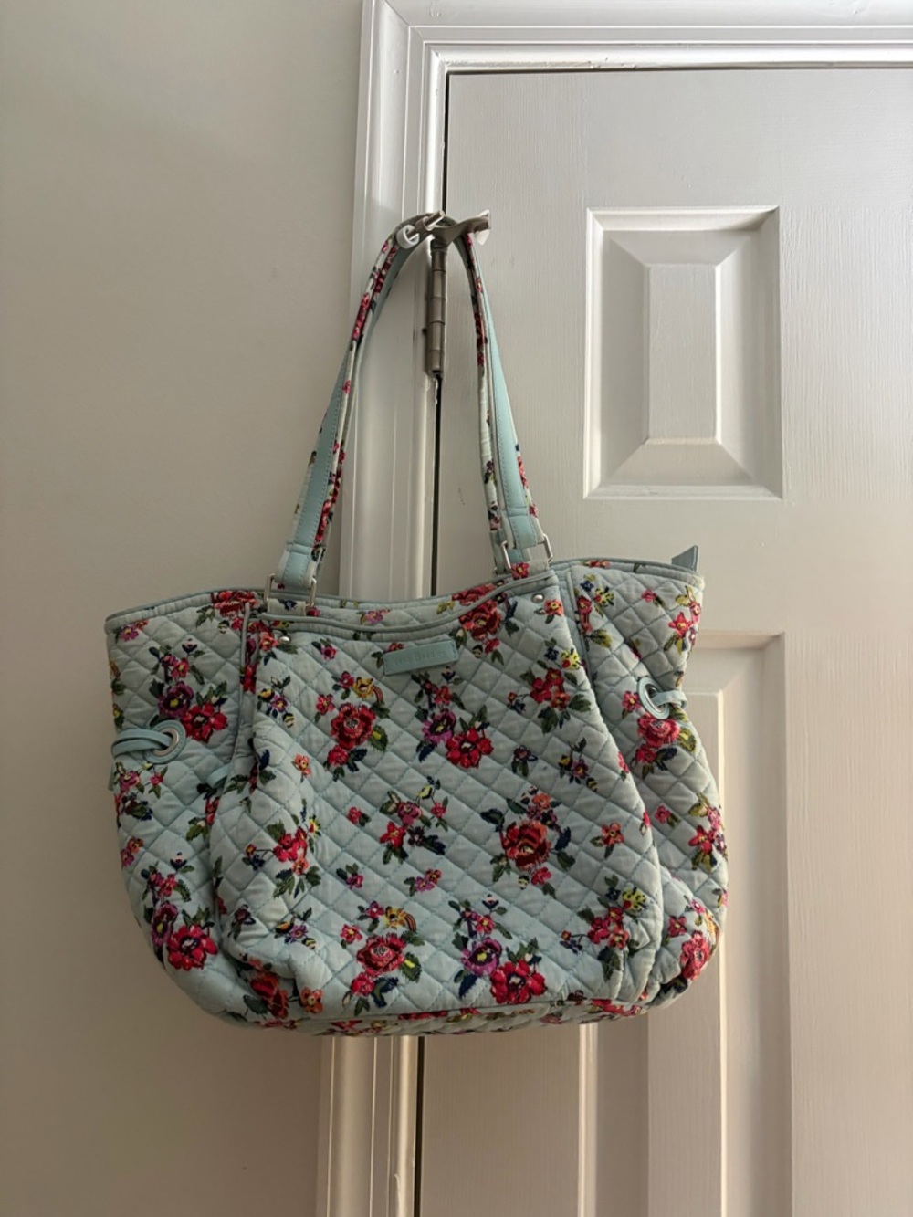 Quilted Floral Vera Bradley tote bag